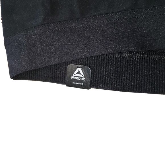 New REEBOK Pure Move Black Sports Bra Motion Sense Sz Lg $60 - Picture 11 of 11